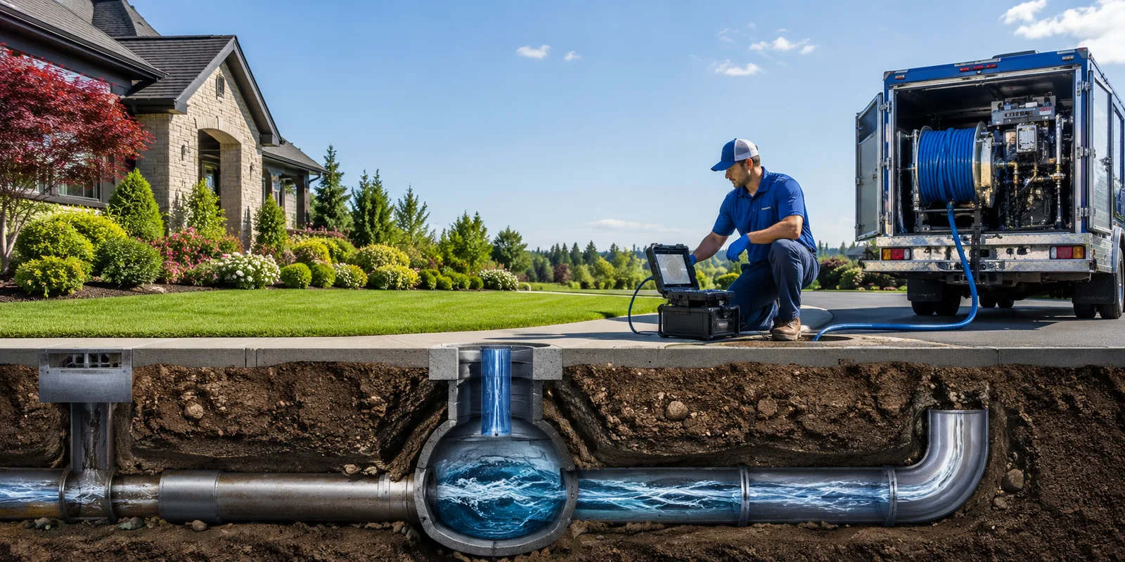Drainage restoration information for Brighton, TN